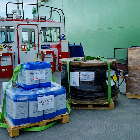 Complete ship chandlery and provision supply
